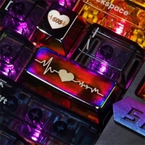 Heartbeat 808 Metal Artisan Keycaps for Mechanical Gaming Keyboard